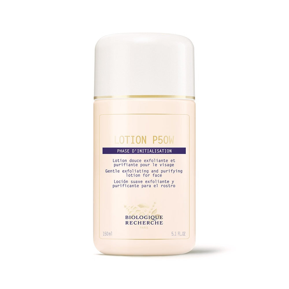 Confezione di Lotion P50W Biologique Recherche, lozione esfoliante per pelle sensibile da 150 ml