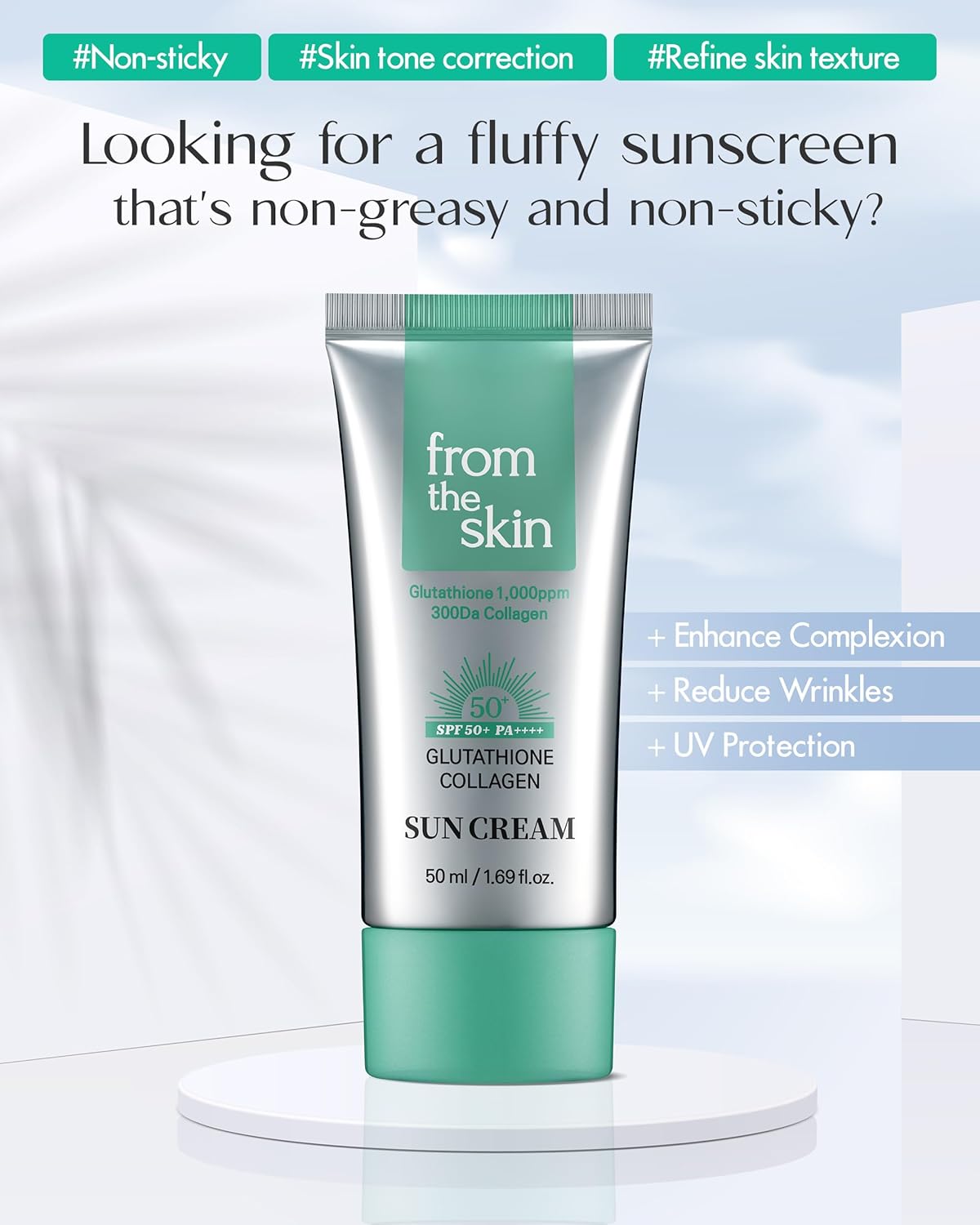 Glutathione Collagen Sun Cream From The Skin