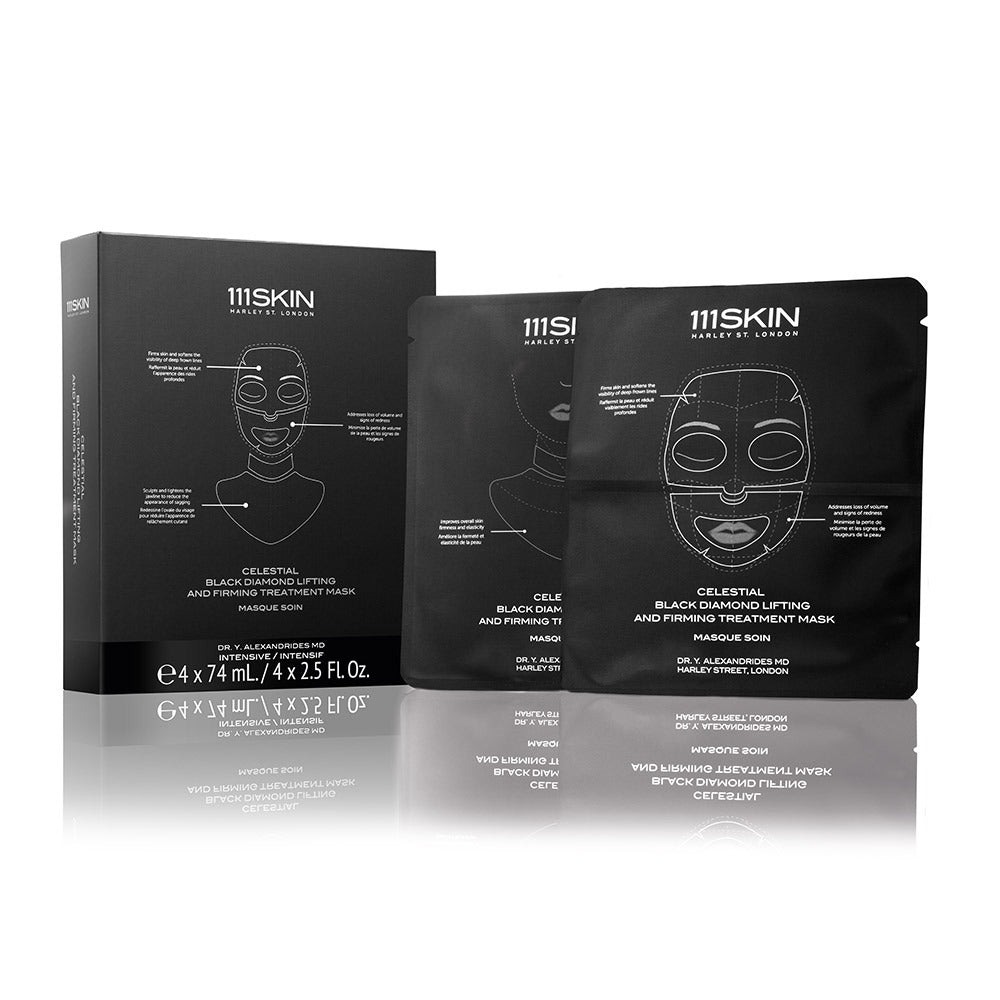 111Skin Celestial Black Diamond Lifting  and Firming Treatment Neck Mask